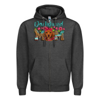 Charcoal Heather dachshund mom Zipper Hoodie - Artiststas