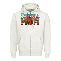 Oatmeal Heather dachshund mom Zipper Hoodie - Artiststas