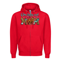 Red dachshund mom Zipper Hoodie - Artiststas