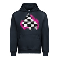 Navy race flag glitter patch Urban Hoodie - AdoDesignShop