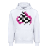 White race flag glitter patch Urban Hoodie - AdoDesignShop