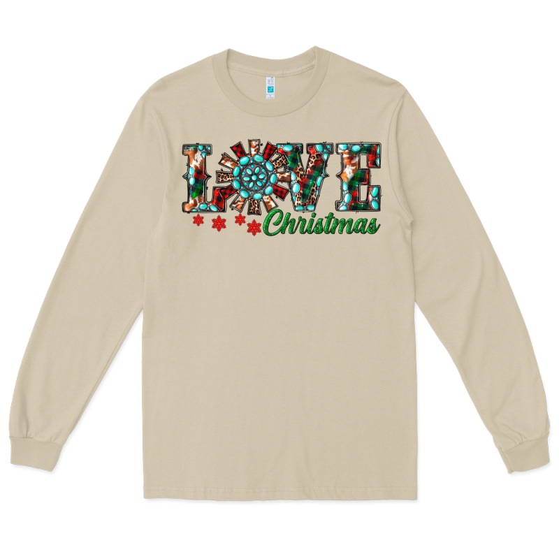 Christmas Love Windmill Long Sleeve Tee by RanaPortraitStore | Teevron