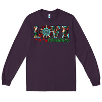 Plum christmas love windmill Long Sleeve Tee - RanaPortraitStore