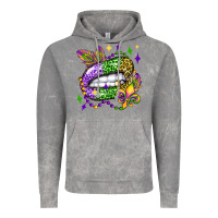 Cloud Rock mardi gras lip olivia Vintage Hoodie - OliviaCreatesArt