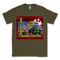 Army Green hunting fishing & farming everyday Classic Tee - TumblerDesignByShophia