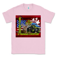 Bubblegum Pink hunting fishing & farming everyday Classic Tee - TumblerDesignByShophia