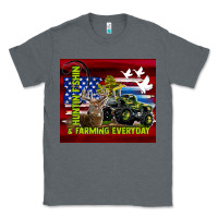 Charcoal Heather hunting fishing & farming everyday Classic Tee - TumblerDesignByShophia