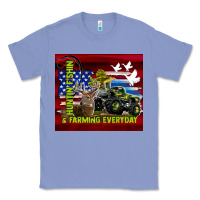 Colony Blue hunting fishing & farming everyday Classic Tee - TumblerDesignByShophia