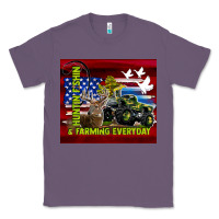 Lavender hunting fishing & farming everyday Classic Tee - TumblerDesignByShophia