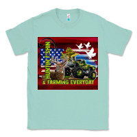 Seafoam hunting fishing & farming everyday Classic Tee - TumblerDesignByShophia