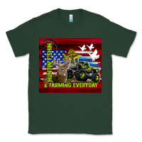 Sports Green hunting fishing & farming everyday Classic Tee - TumblerDesignByShophia