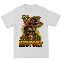 Dove Grey we are black history Premium Tee - NancyCooperArtShop