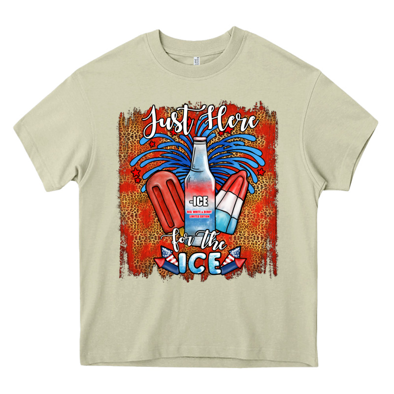 Just Here For The Ice Heavy Core Tee by JahusDesignShop | Teevron