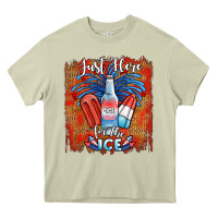Mossy just here for the ice Heavy Core Tee - JahusDesignShop