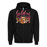 Black golden retriever mom Zipper Hoodie - Artiststas