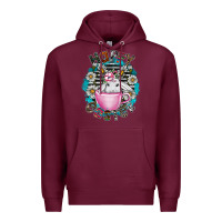 Burgundy Happy Easter Premium Hoodie - CowhideDigitalArt
