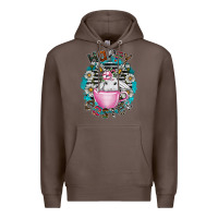 Coffee Happy Easter Premium Hoodie - CowhideDigitalArt