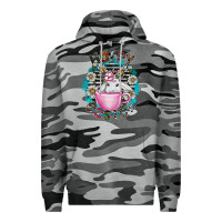 Slate Camo Happy Easter Premium Hoodie - CowhideDigitalArt