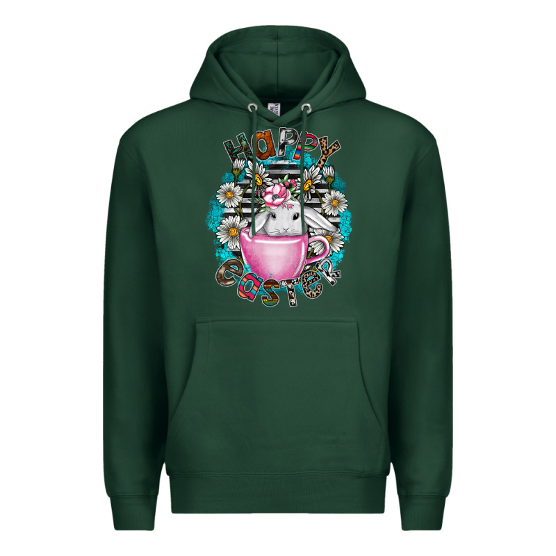 Happy Easter Premium Hoodie by CowhideDigitalArt | Teevron