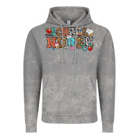 Cloud Rock school nurse Vintage Hoodie - OliviaCreatesArt