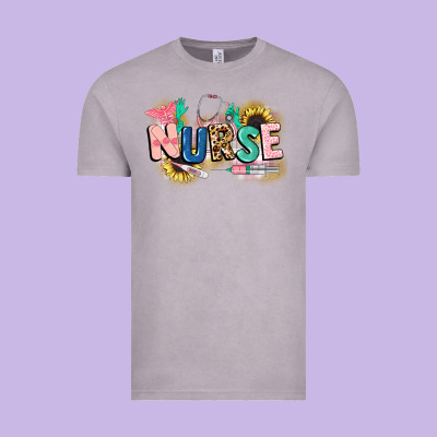 Nurse Vintage Tee Designed By Cowgirlartshop