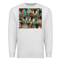 Oatmeal Heather Suffolk sheeps Premium Sweatshirt - BarkalooDesign