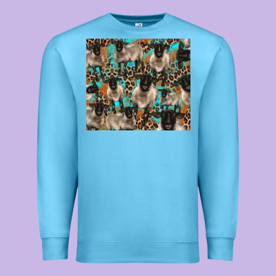 Suffolk Sheeps Premium Sweatshirt Designed By Barkaloodesign