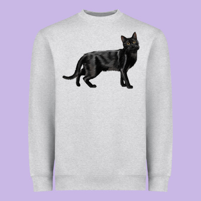 Bombay Cat Heavyweight Sweatshirt Designed By Lillyallendesigns