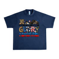 Navy it's the guts and it's the glory a hundred stories Urban Heavy Tee - RanaPortraitStore