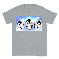 Heather Grey cute penguin Classic Tee - TumblerDesignByShophia