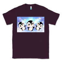 Plum cute penguin Classic Tee - TumblerDesignByShophia