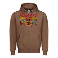 Chestnut german shepherd mom Zipper Hoodie - Artiststas