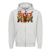 Dove Grey german shepherd mom Zipper Hoodie - Artiststas