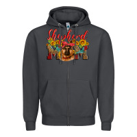 Smoke german shepherd mom Zipper Hoodie - Artiststas