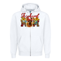 White german shepherd mom Zipper Hoodie - Artiststas
