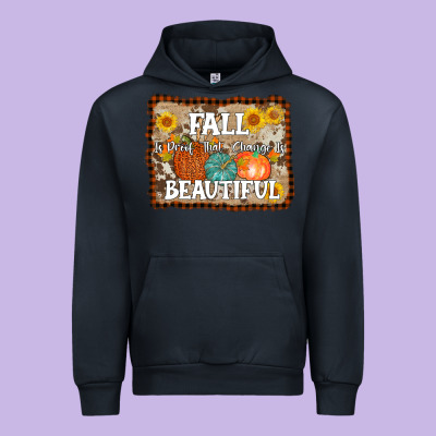 Fall Is Proof That Change Is Beautiful Urban Hoodie Designed By Adodesignshop