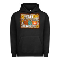 Pigment Black fall is proof that change is beautiful Urban Hoodie - AdoDesignShop