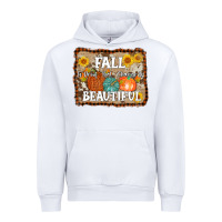 White fall is proof that change is beautiful Urban Hoodie - AdoDesignShop