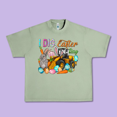 I Dig Easter Day Urban Heavy Tee Designed By Howdyjamesfarm