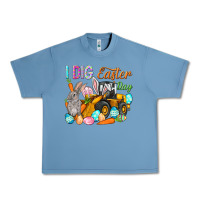 Pebble Blue I dig Easter Day Urban Heavy Tee - HowdyJamesFarm