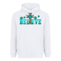 White western turquoise's gemstones cross believe Heavyweight Hoodie - BarkalooDesign
