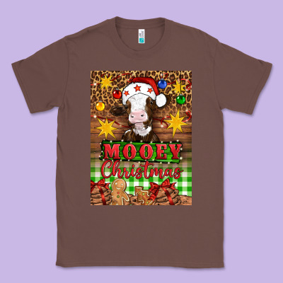 Mooey Christmas Air Freshener Classic Tee Designed By Artiststas