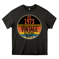Asphalt Est 1973 Vintage All Original Parts Heavy Core Tee - Bettercallsaul