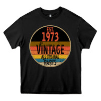 Black Est 1973 Vintage All Original Parts Heavy Core Tee - Bettercallsaul