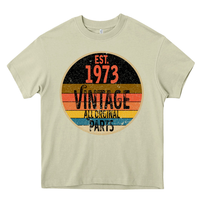 Est 1973 Vintage All Original Parts Heavy Core Tee by Bettercallsaul | Teevron