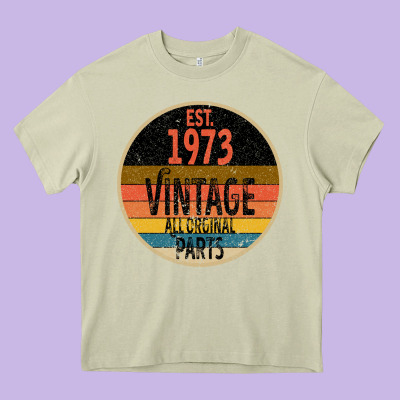Est 1973 Vintage All Original Parts Heavy Core Tee Designed By Bettercallsaul