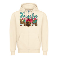 Sandshell french bulldog mom Zipper Hoodie - Artiststas