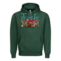Sports Green french bulldog mom Zipper Hoodie - Artiststas