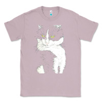 Lilac tuxedo cat t  shirt tuxedo cat t  shirt Classic Tee - longCreatives