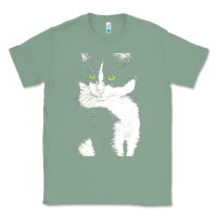 Sage tuxedo cat t  shirt tuxedo cat t  shirt Classic Tee - longCreatives